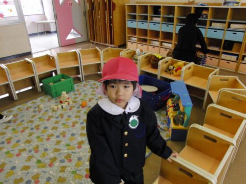 幼稚園の男の子